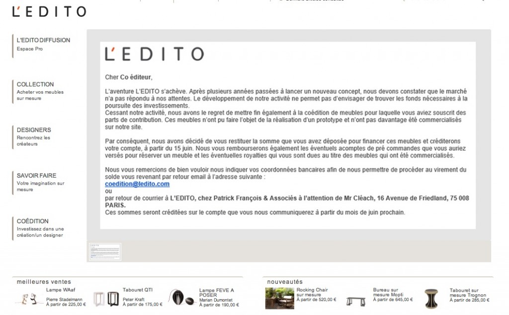 L'Edito fin