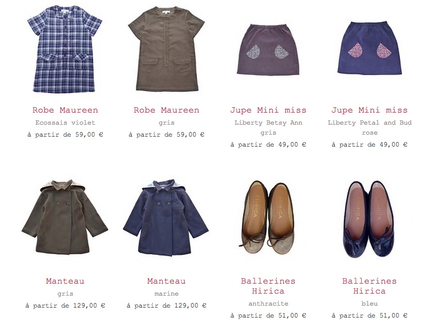 Marie Puce, vetements enfant made in France