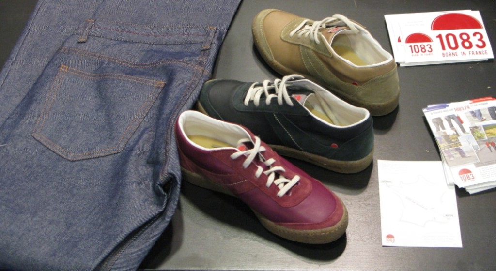 Nouveaux sneakers 1083, tout cuir et "made in France".