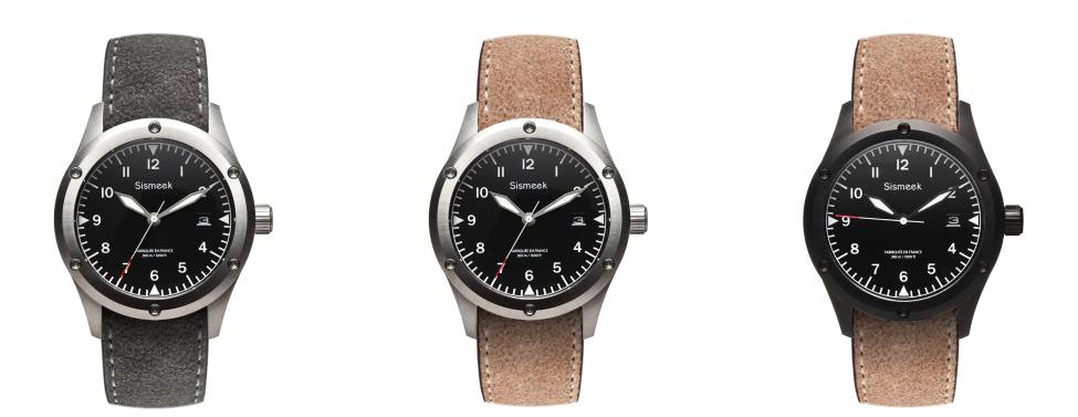 Montres Sismeek Sea Diver, assemblees en France