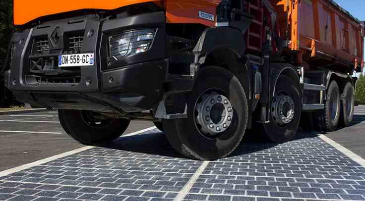 Wattway, revetement solaire made in France