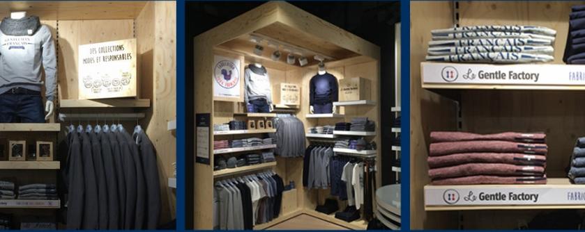 La Gentle Factory, tenues made in France