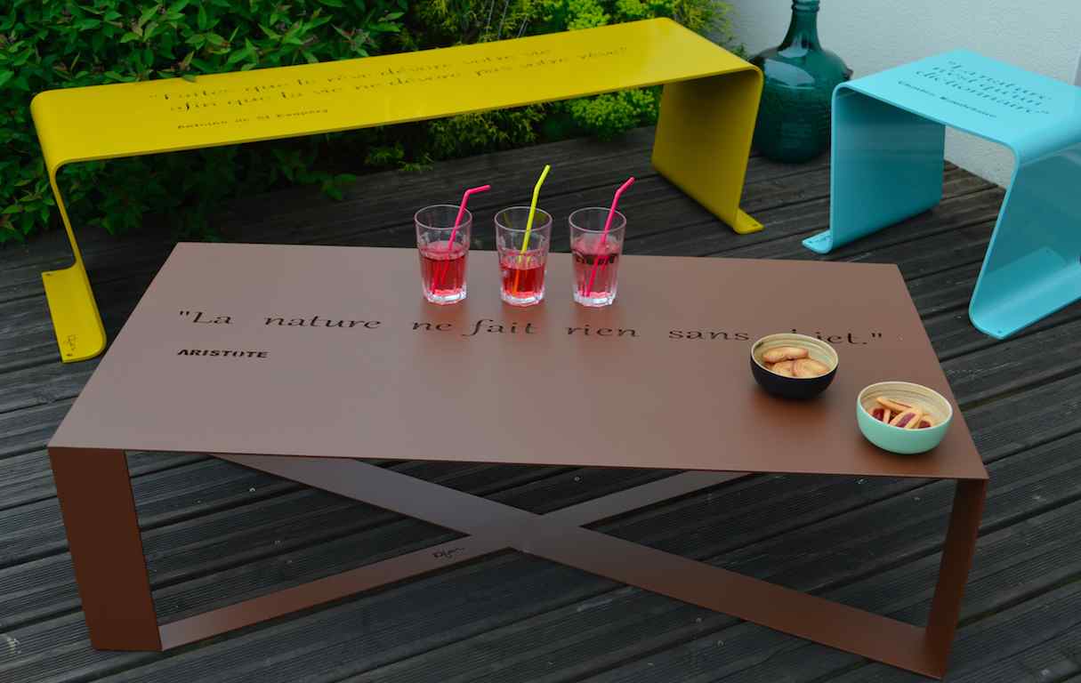 ID-Fer Happiness, meubles acier made in France