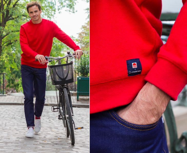 Sweat et jeans made in Frane : La Gentle factoyr et 1083.