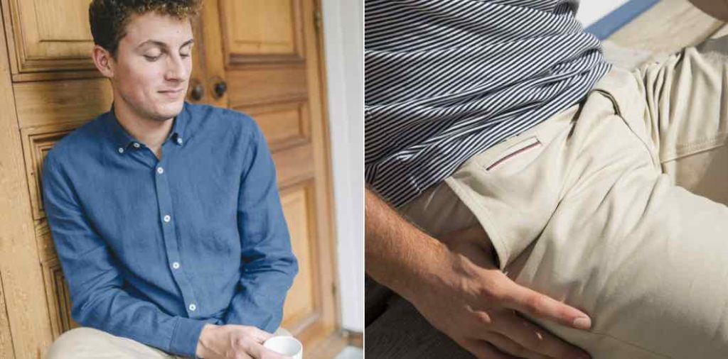 Chemise en lin et bemauda coton-lin, fabriqués en France, par La Gentle Factory.