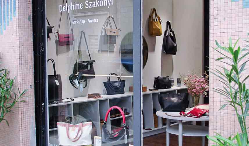 Sacs en cuir pour femme fabriqués en France.