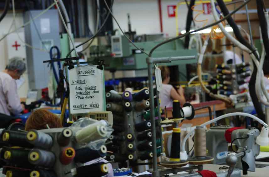 Site de confection de costumes, en France.