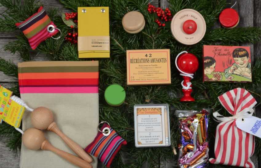 Vacances françaises, produits d'autrefois fabriqués en France.