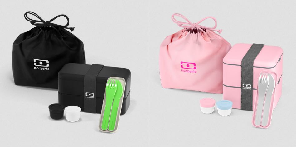 MonBento, boîtes à déjeuner design et pratiques en partie made in France.