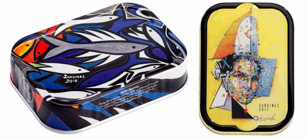 Le sardines millésimées, vendues par La Compagnie Bretonne, sont meilleures que les sardines de l'année.