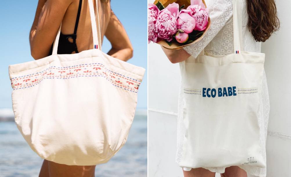 Cabas et tote bags made in France, par Cottesea.