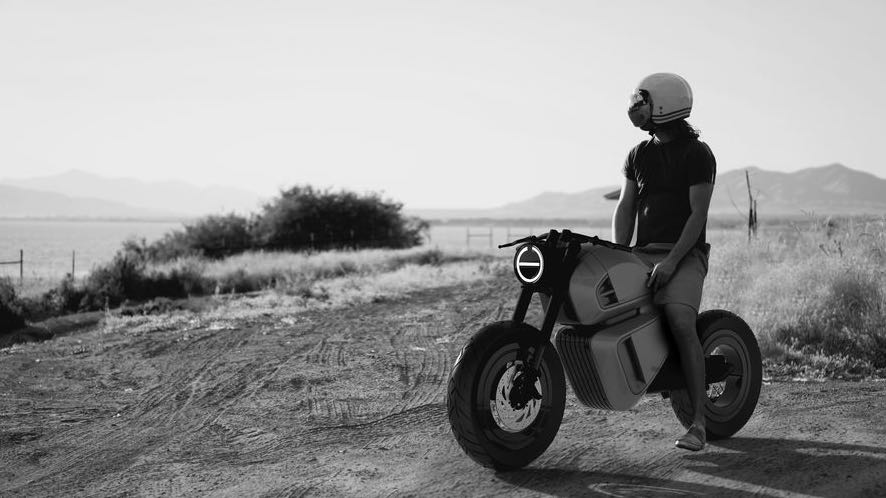 Moto électrique de Nawa Technologies.