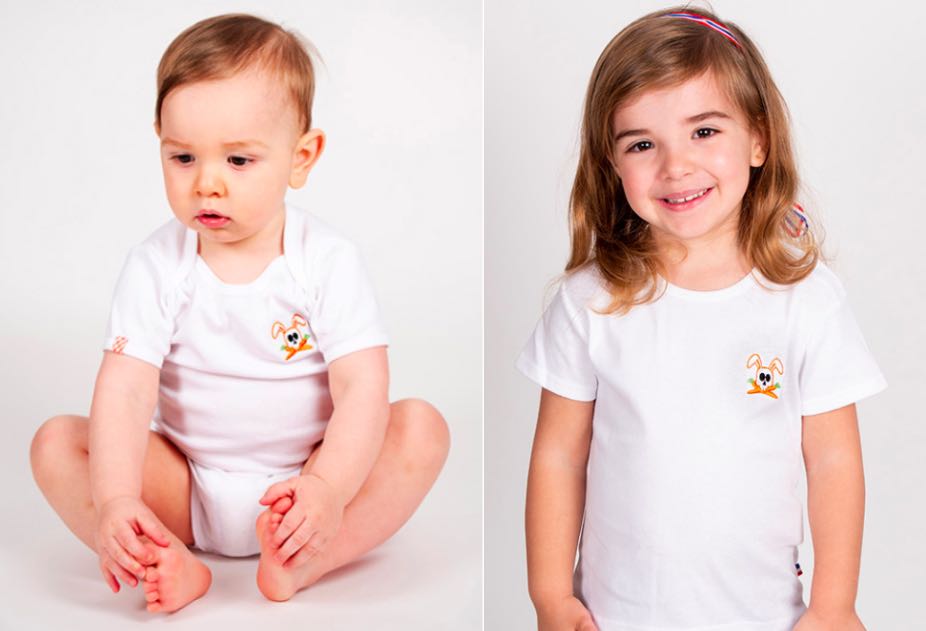 Papate fabrique et commercialise des t-shirts enfant et bébé en coton bio, fabriqués en France.