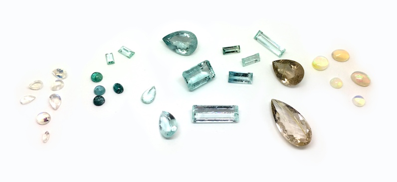 Pierres précieuses, bijoux made in France, Philomène Thebault.