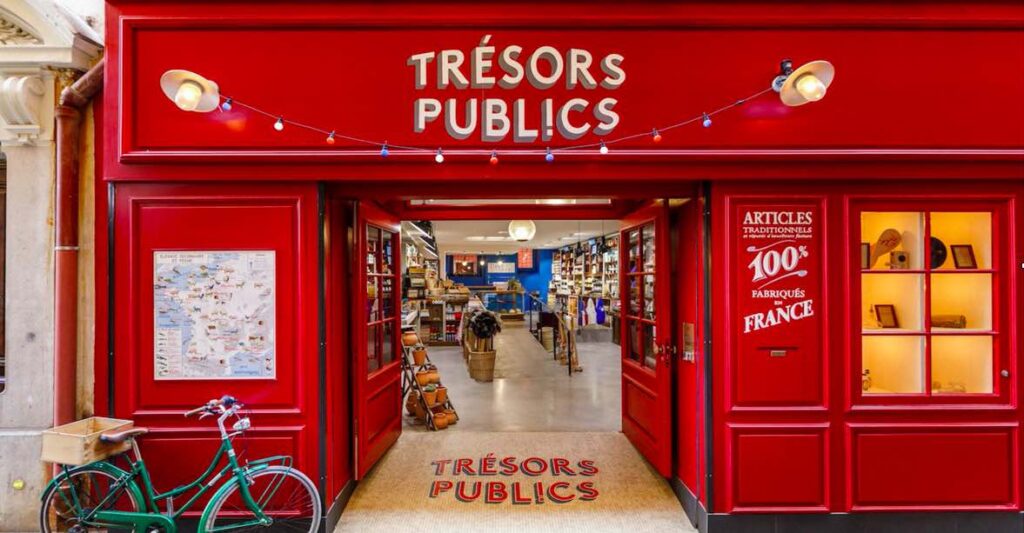 La boutique niçoise Trésor publics ne commercialise que des produits "made in France."
