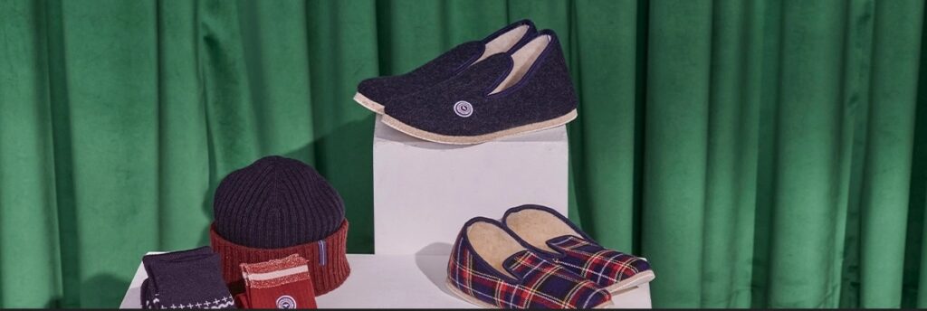 Le Slip français : pantoufles, bonnets, chaussettes et autres petits cadeaux made in France.