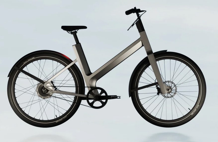 Vélo à assistance électrique Anod, fabriqué en France.