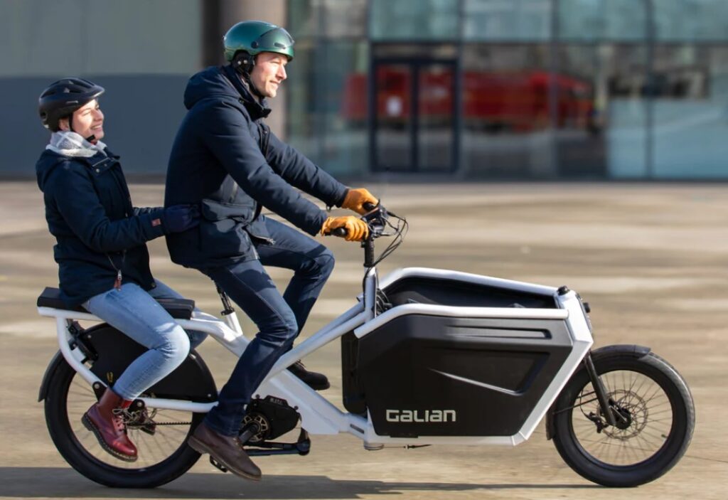Le Galian Formidable est un vélo cargo qui s'appuie sur une assistance électrique et un cadre made in France.